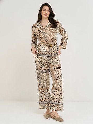 Camomilla Italia Loose fit Trousers 'Pendy' in Beige