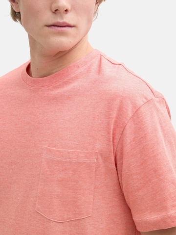 TOM TAILOR DENIM T-Shirt in Orange