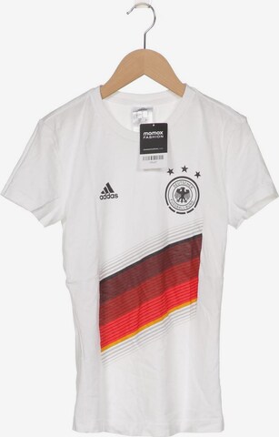 ADIDAS PERFORMANCE T-Shirt XS in Weiß: predná strana