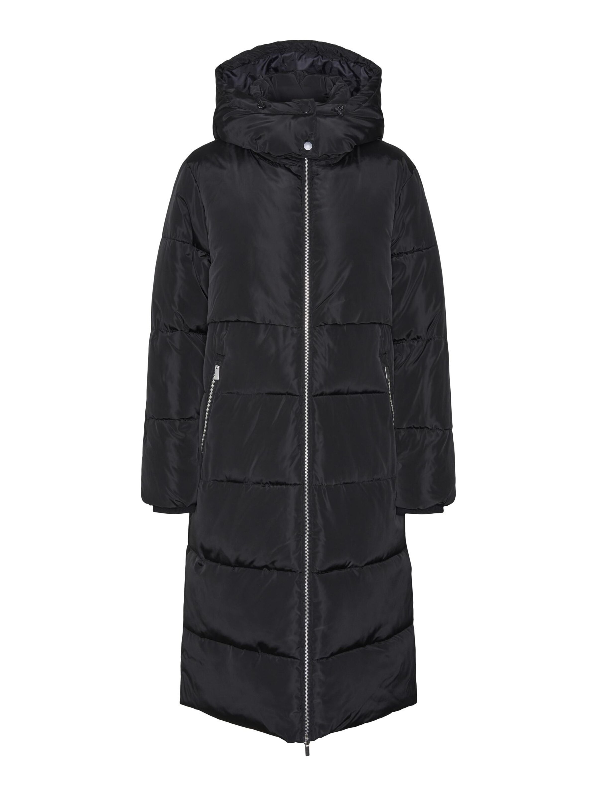 Vero Moda Curve Winter coat 'VMCLuna' in Black: front