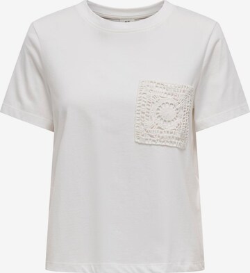 JDY Shirt 'SELMA' in Wit: voorkant