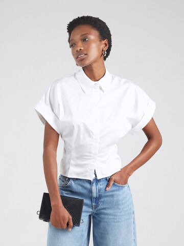 Chemisier 'JULIE' GUESS en blanc : devant