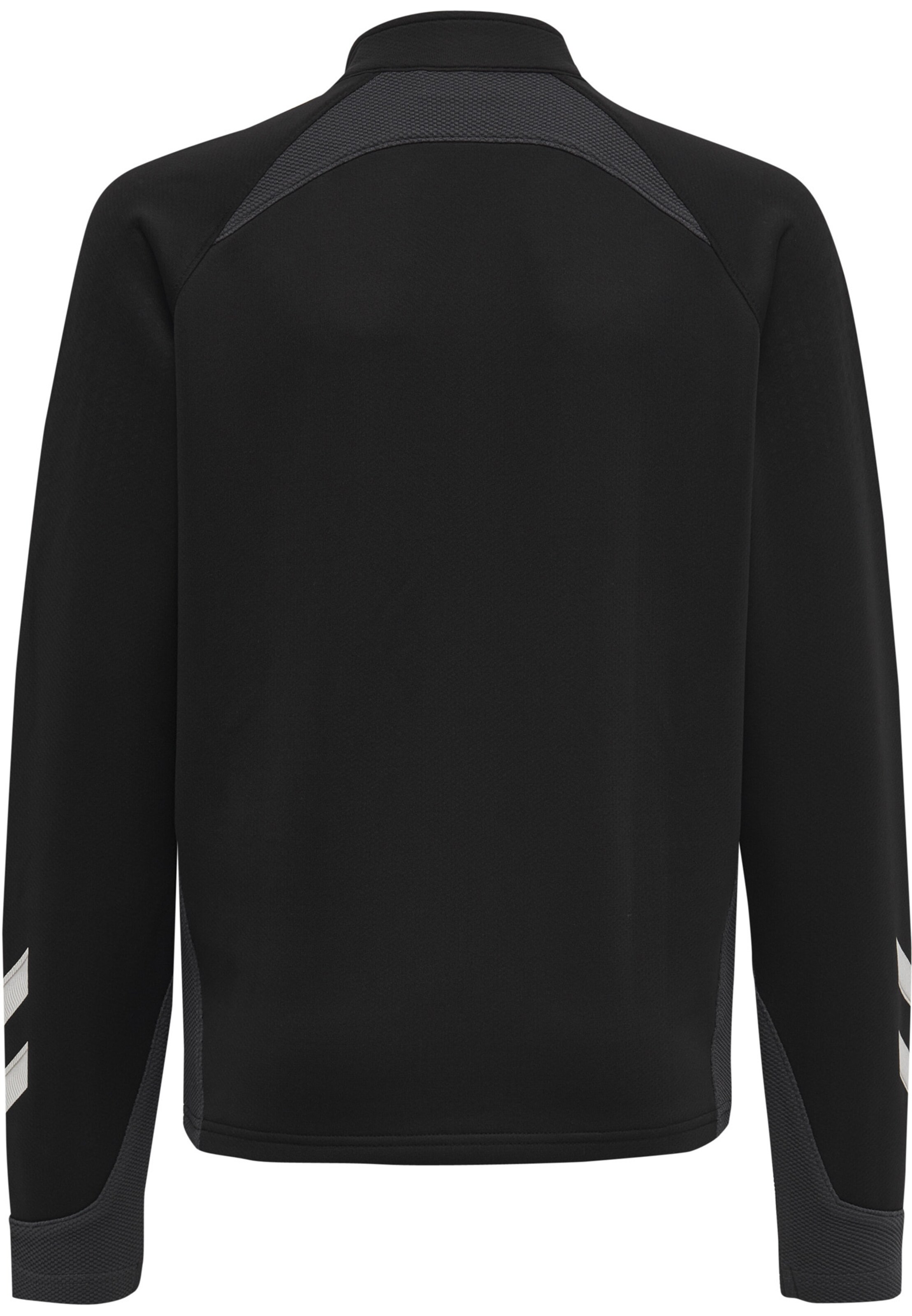 Veste de survêtement 'Lead Poly' Hummel en noir