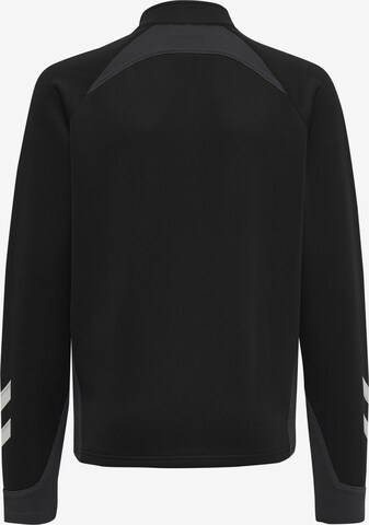 Hummel Sportsweatjacke 'Lead Poly' in Schwarz