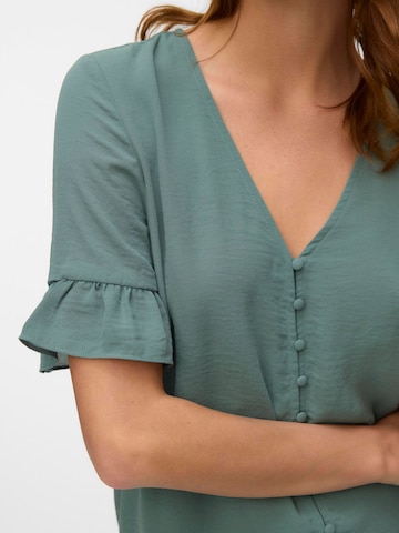 VERO MODA Bluse in Grün