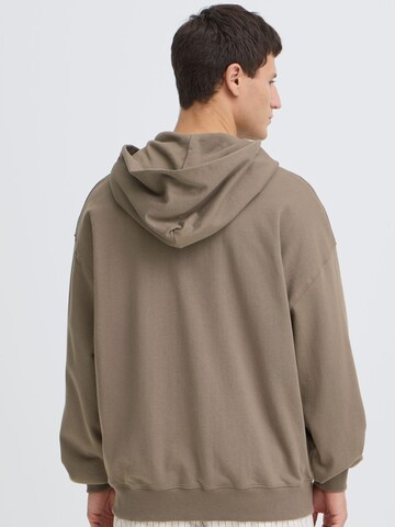 !Solid - Sudadera con cremallera ' SDTruxton ' en marrón