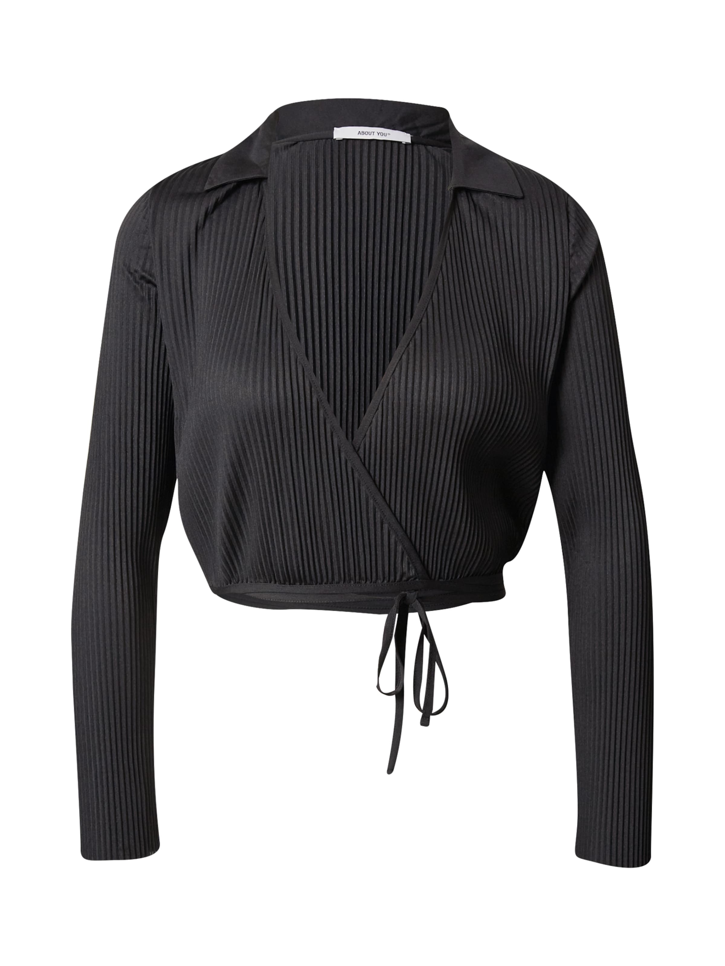 Chemisier 'Nelly' ABOUT YOU en noir : devant
