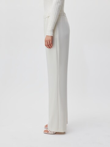LeGer by Lena Gercke Loose fit Trousers 'Aylin Tall' in White