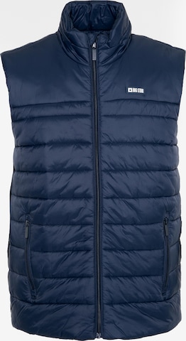 BIG STAR Bodywarmer 'Legelan' in Blauw: voorkant