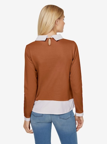 Linea Tesini by heine Shirt in Brown