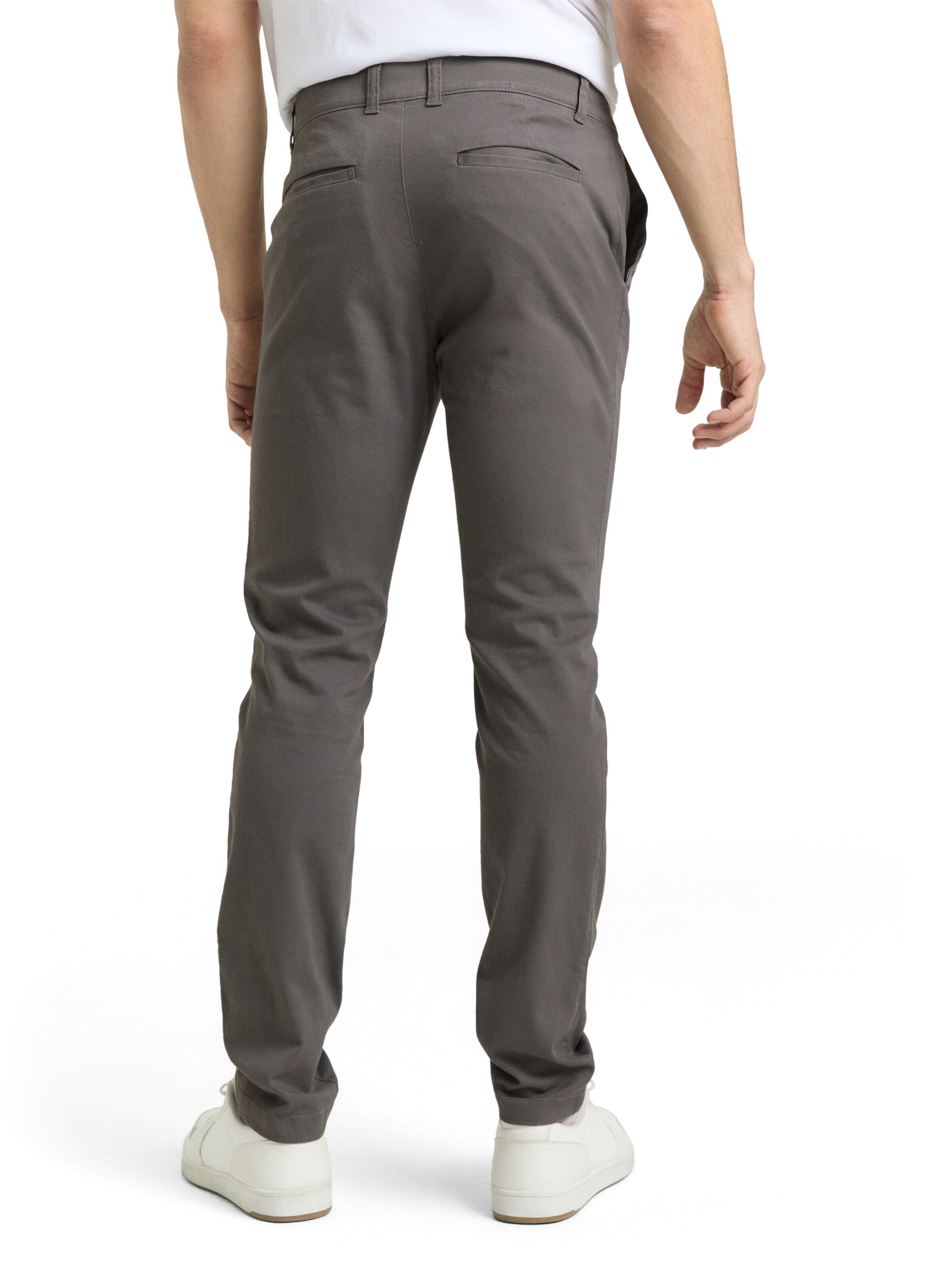 TOM TAILOR Slim fit Chino Pants in Grey