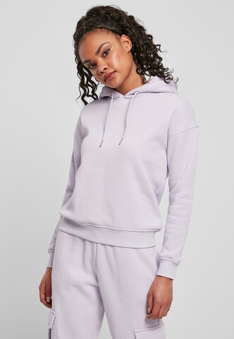 Urban Classics Sweatshirt in Purple: front