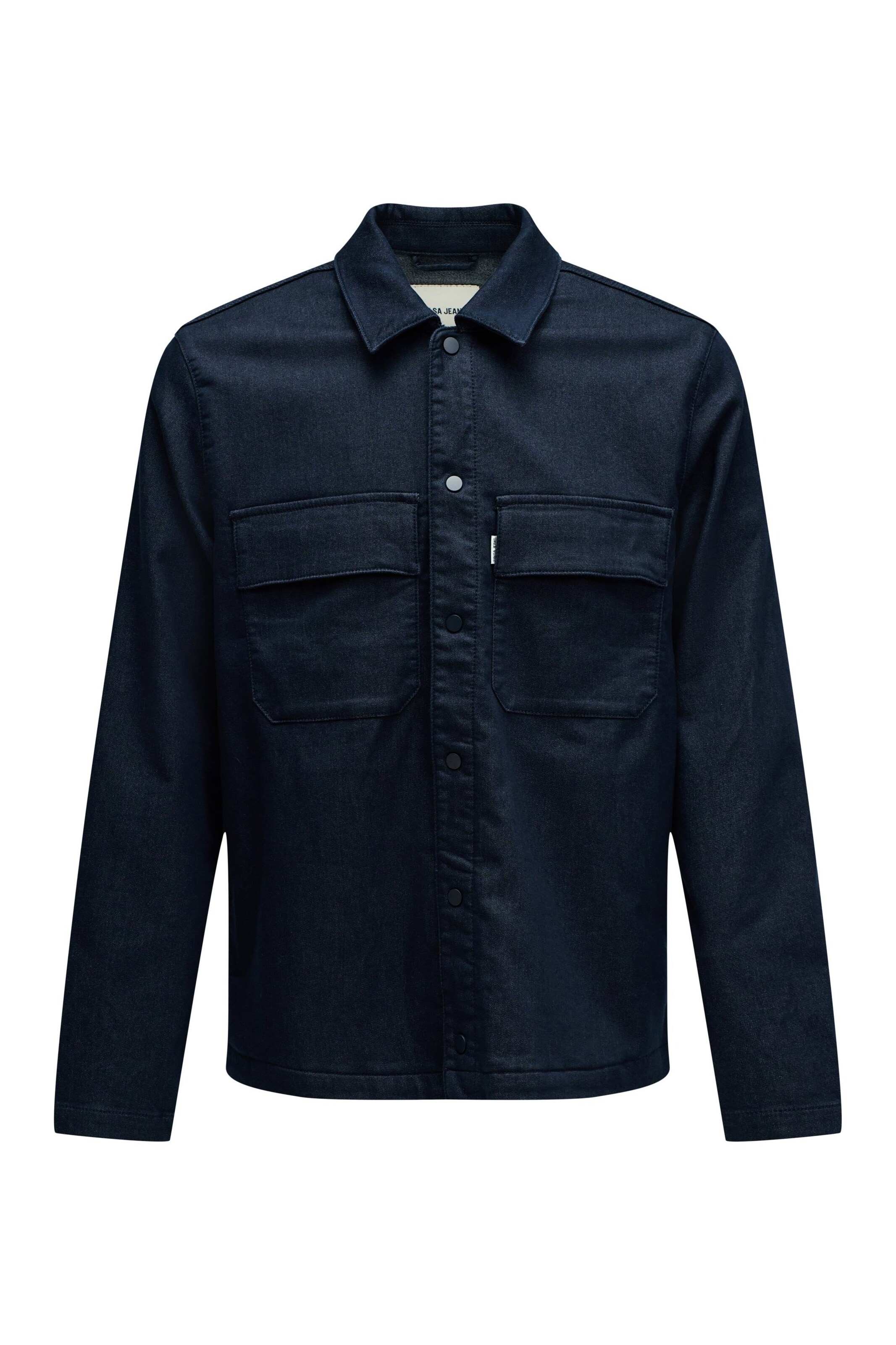 Salsa Jeans Hemd in Blau: Vorderseite
