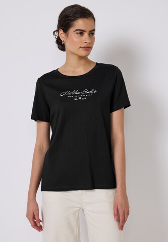 Street One Studio Shirt in Black: front