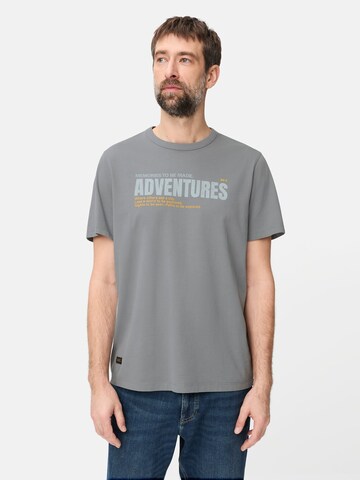 T-Shirt CAMEL ACTIVE en gris : devant