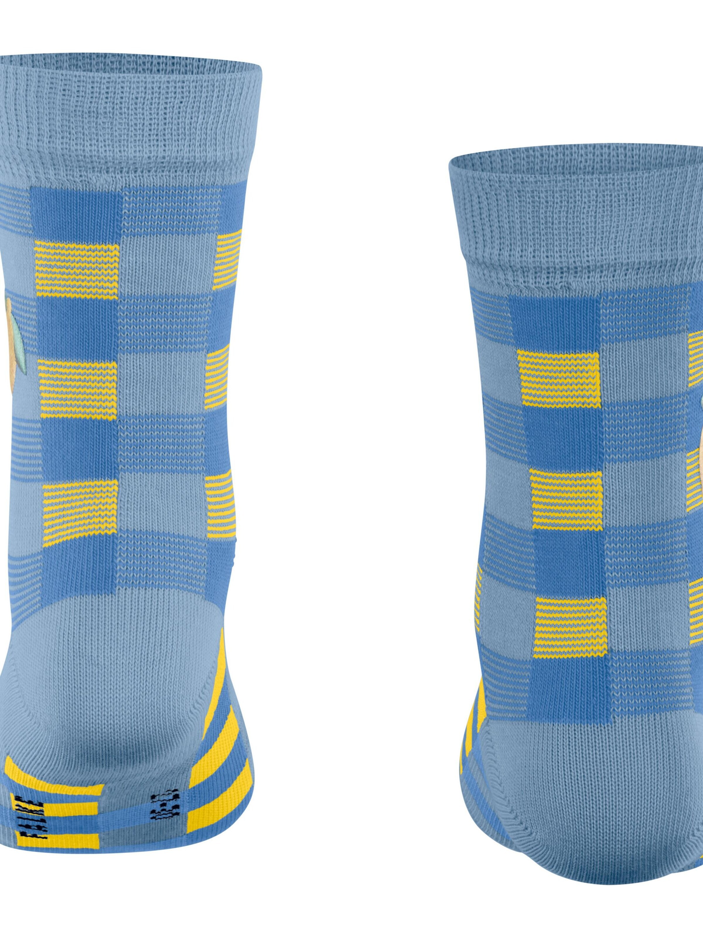 FALKE Socks 'Lemon Patch' in Blue