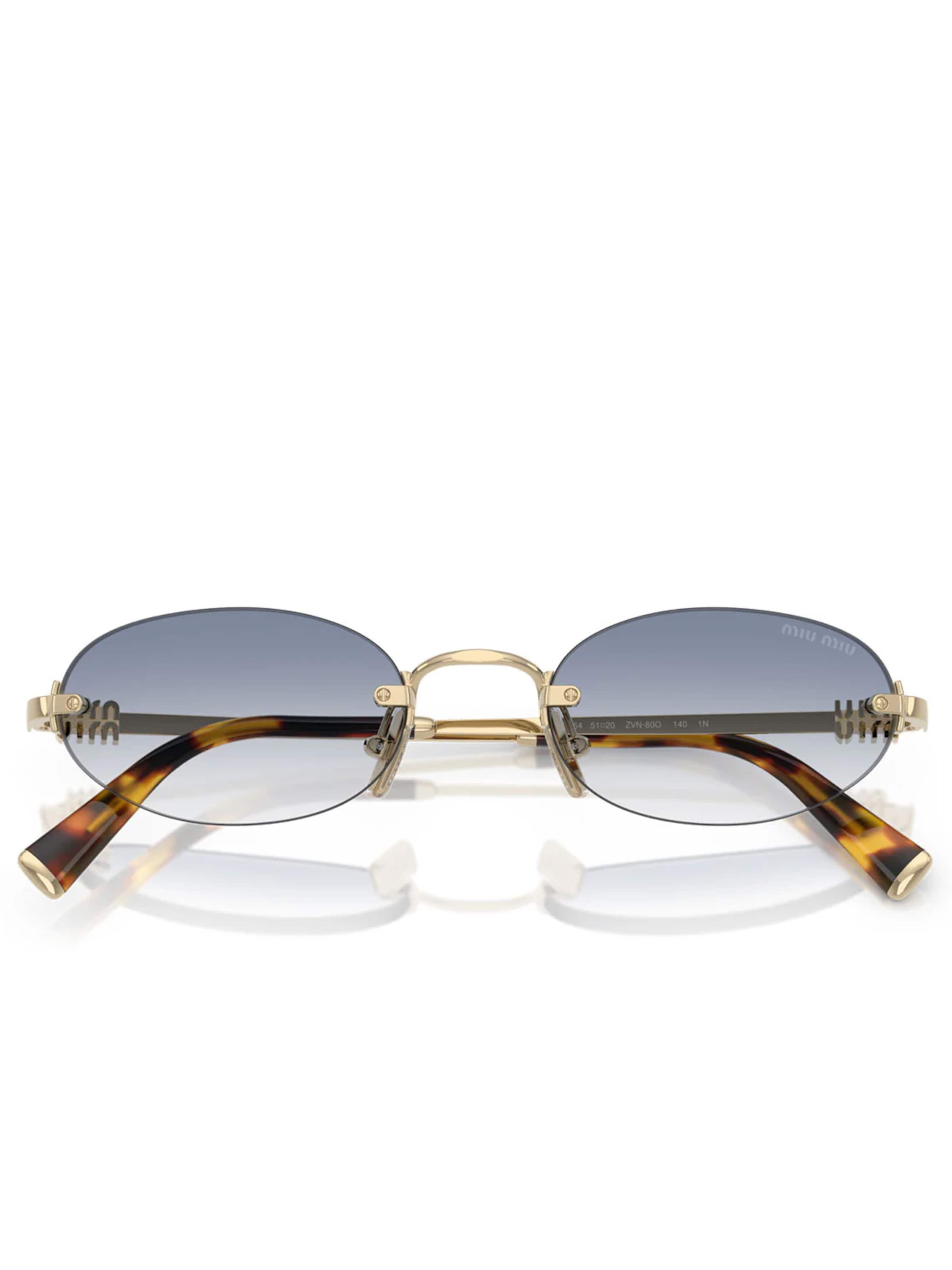 Miu Miu Sunglasses in Gold
