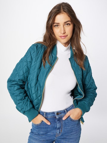 Veste mi-saison Urban Classics en bleu : devant