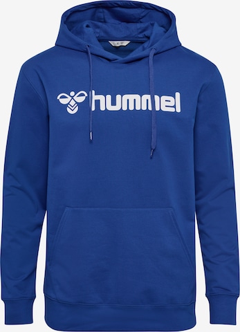 Hummel Sportsweatshirt 'GO 2.0' in Blauw: voorkant