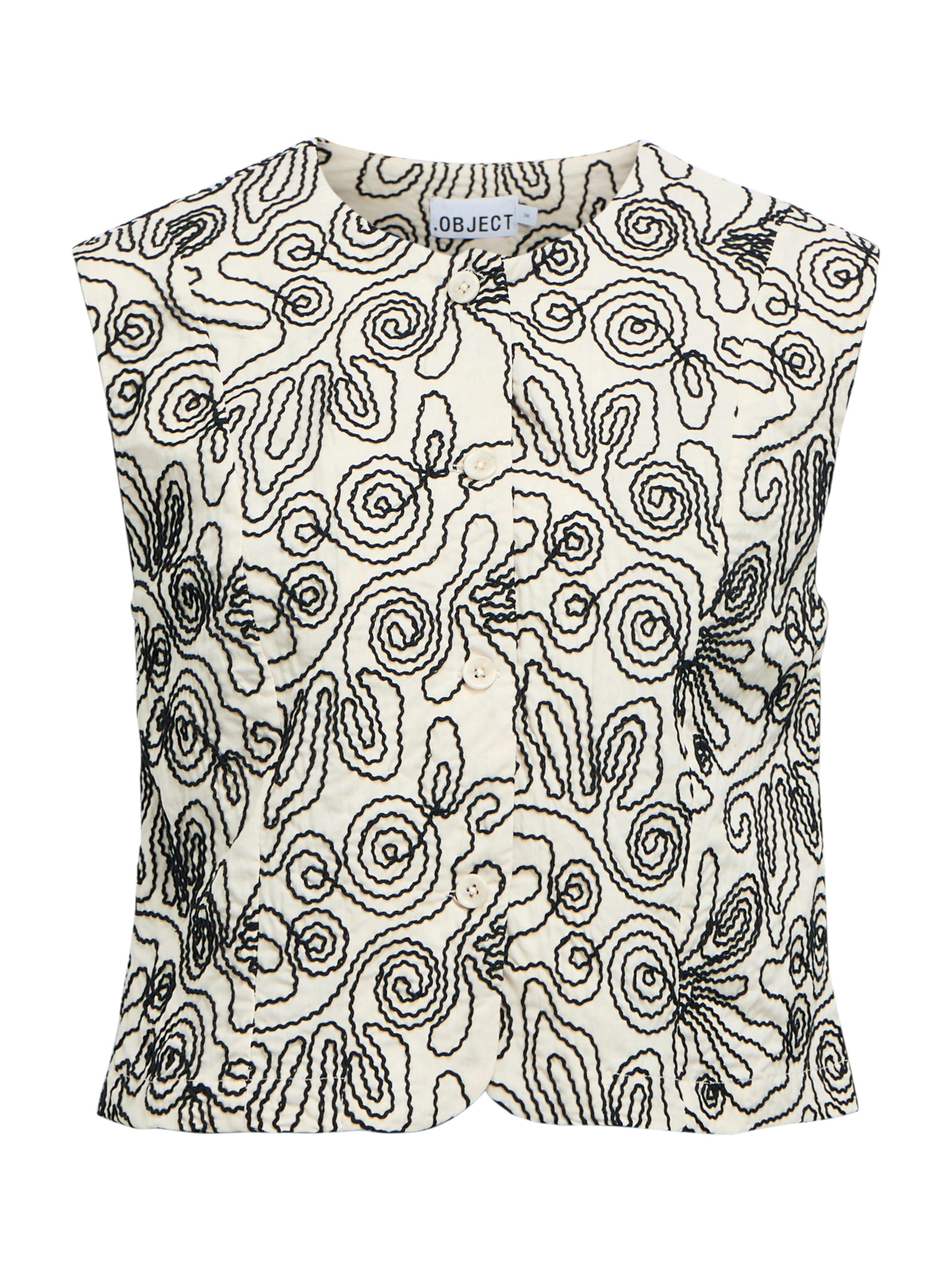 OBJECT Brezrokavnik 'OBJKERRY' | bež barva: sprednja stran