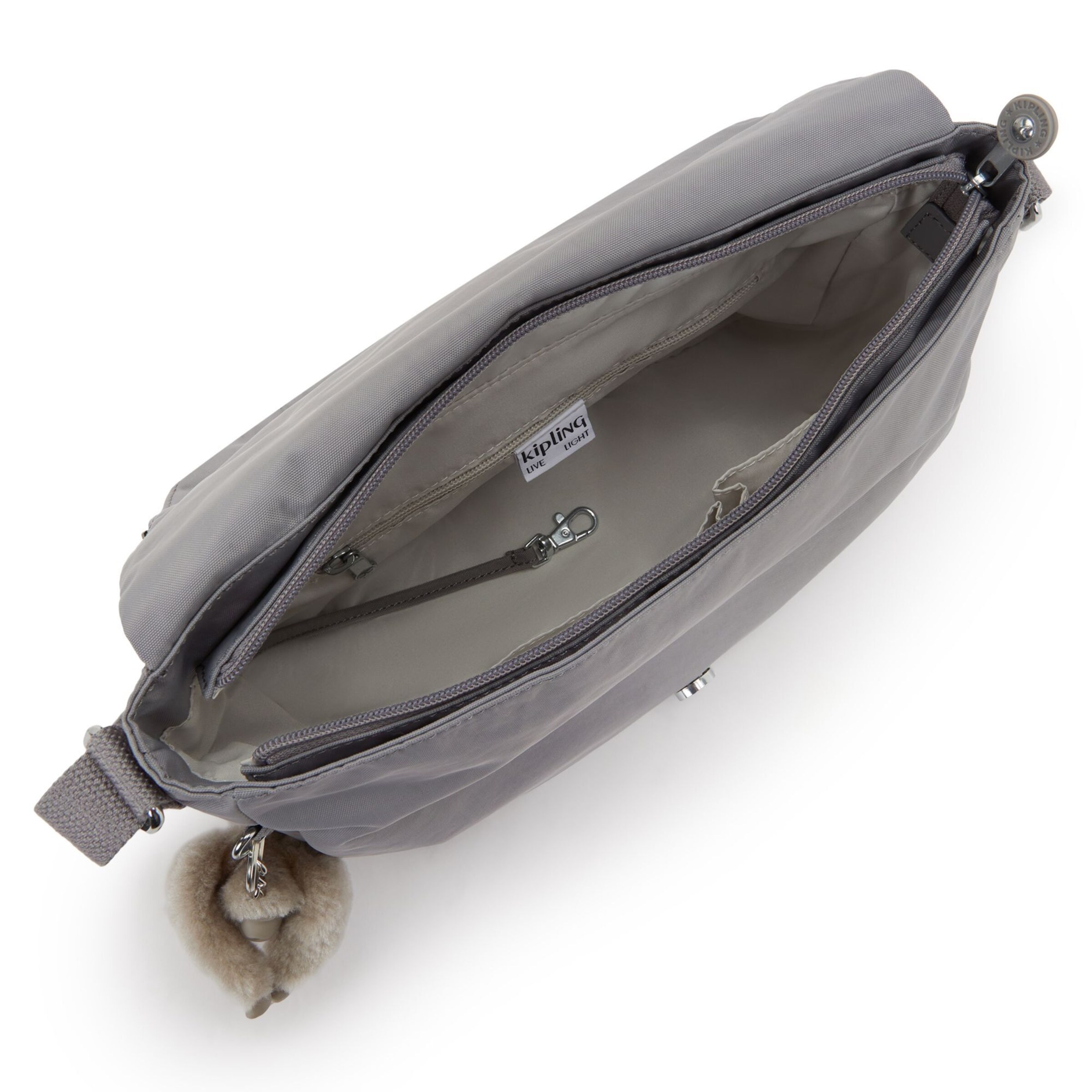 Borsa a tracolla 'Earthbeat' di KIPLING in grigio