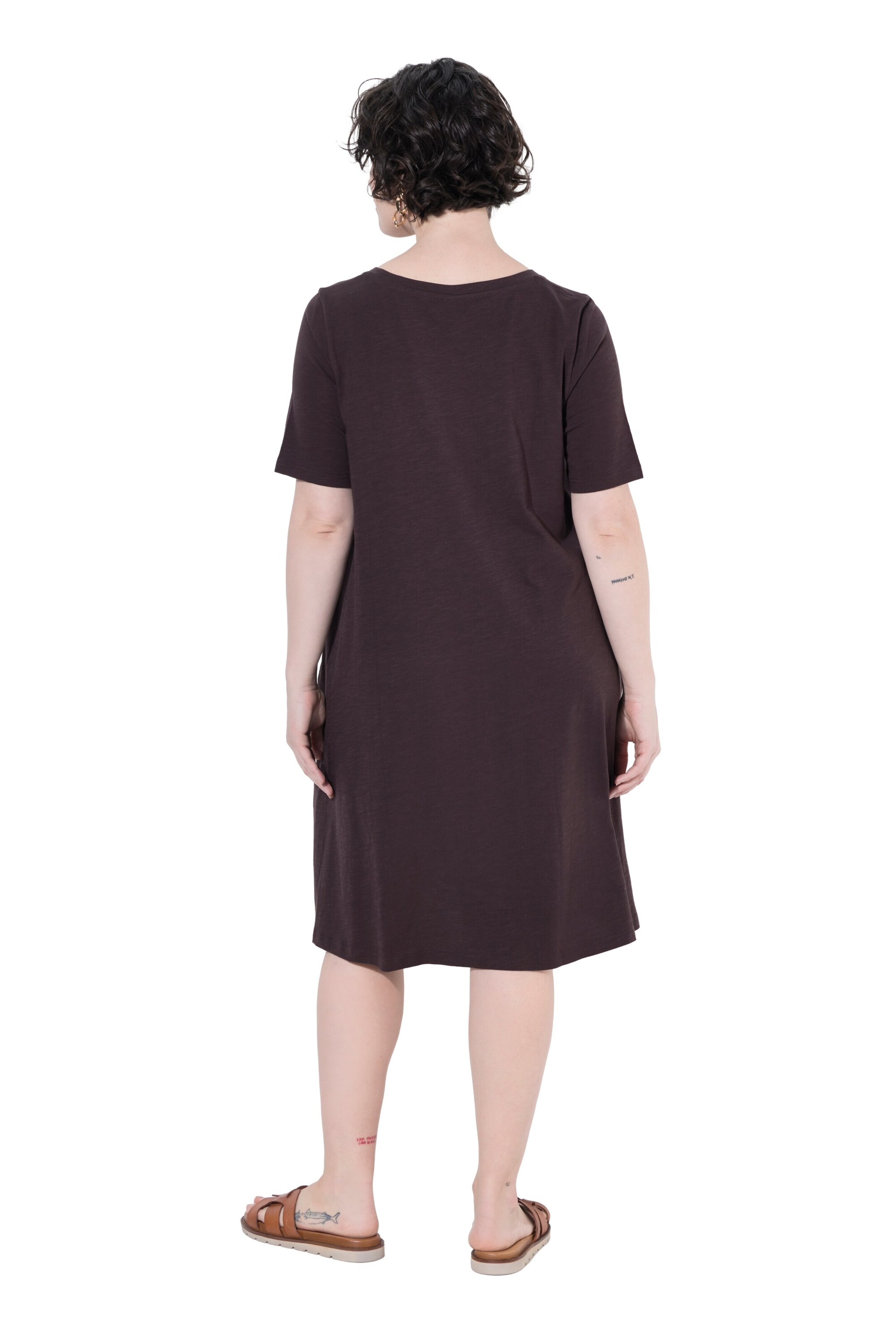 Ulla Popken Kleid in Braun