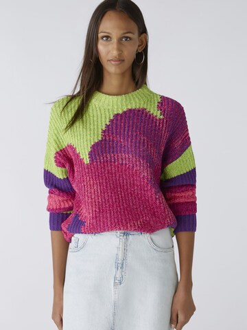 OUI Pullover in Mischfarben: Vorderseite