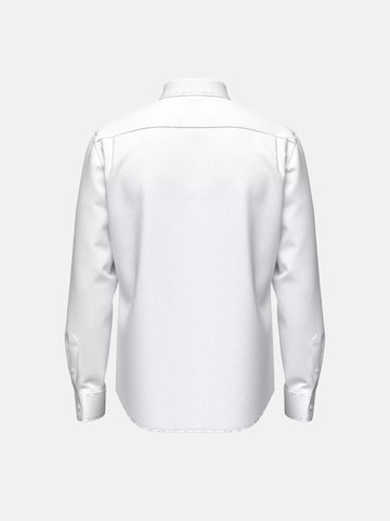 LEVI'S ® Regularny krój Koszulka 'LEVI'S SUNSET 1 POCKET STANDARD CAMICIA' w kolorze biały