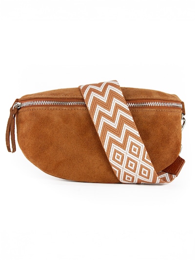 lePelou Riñonera 'NOA small' en 22 cm x 13 cm x 6 cm en cognac, Vista del producto