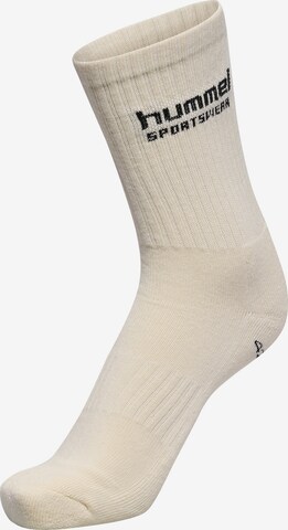 Hummel Sportsocken in Beige