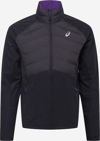 ASICS Sports jacket in Black: front