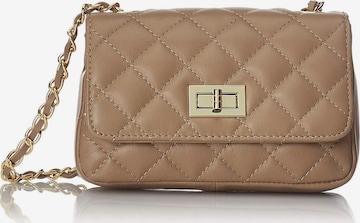 CHICCA BORSE Schoudertas in Beige: voorkant