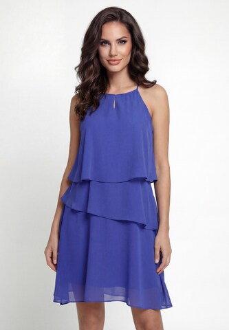 faina Cocktail dress 'Festive' in Blue: front
