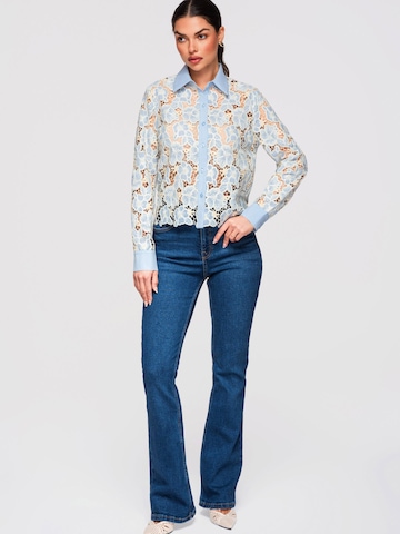 Camicia da donna di Ombre in blu