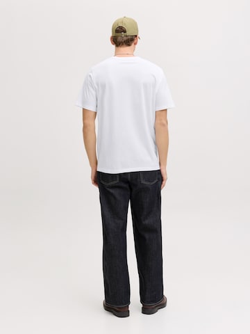 JACK & JONES T-Shirt 'JJFRANK' in Weiß