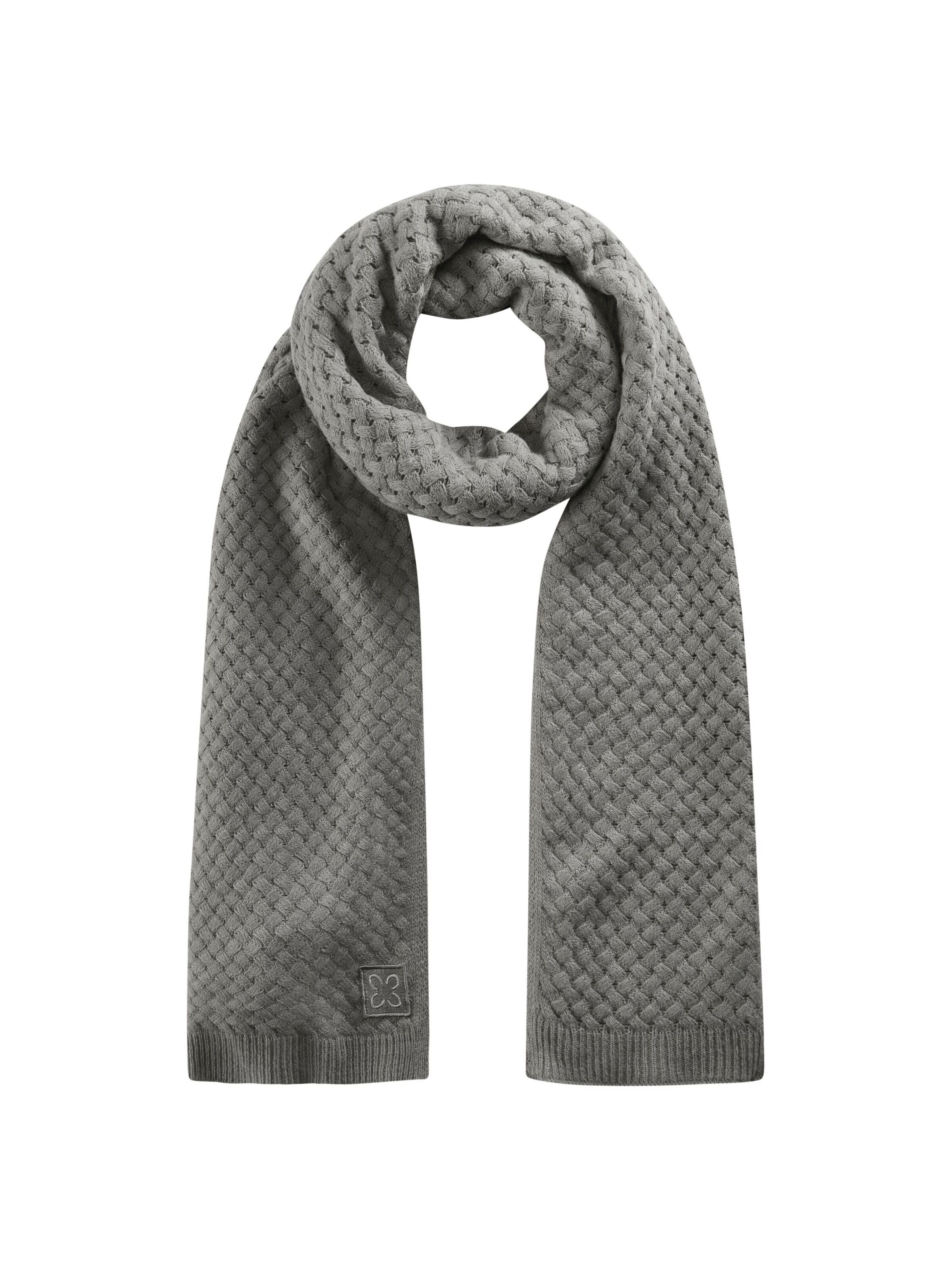 CODELLO Schal in Grau: Vorderseite