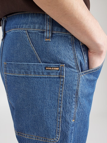 zils Volcom Vaļīgs piegriezums Džinsi 'KRAFTSMAN II'