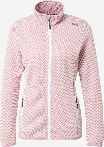 CMP Athletic fleece jacket in Pink: front