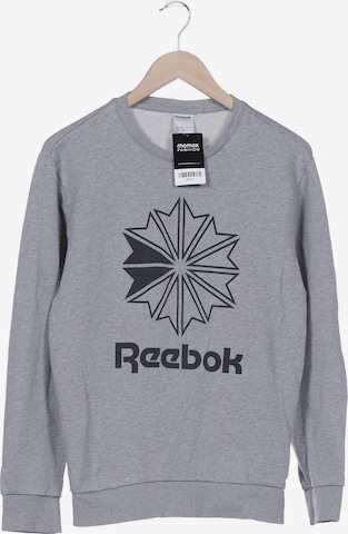 Reebok Sweatshirt & Zip-Up Hoodie in M in Grey: front