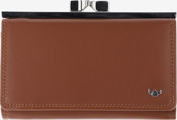 Porte-monnaies 'Polo' GOLDEN HEAD en marron : devant