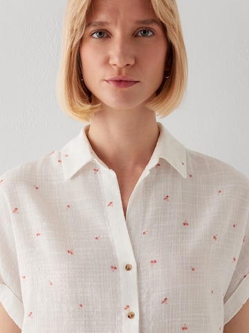 Mavi Blouse in White