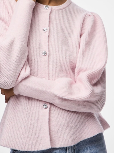 PIECES Cardigan 'PCAnnie' i pastelpink, Produktvisning