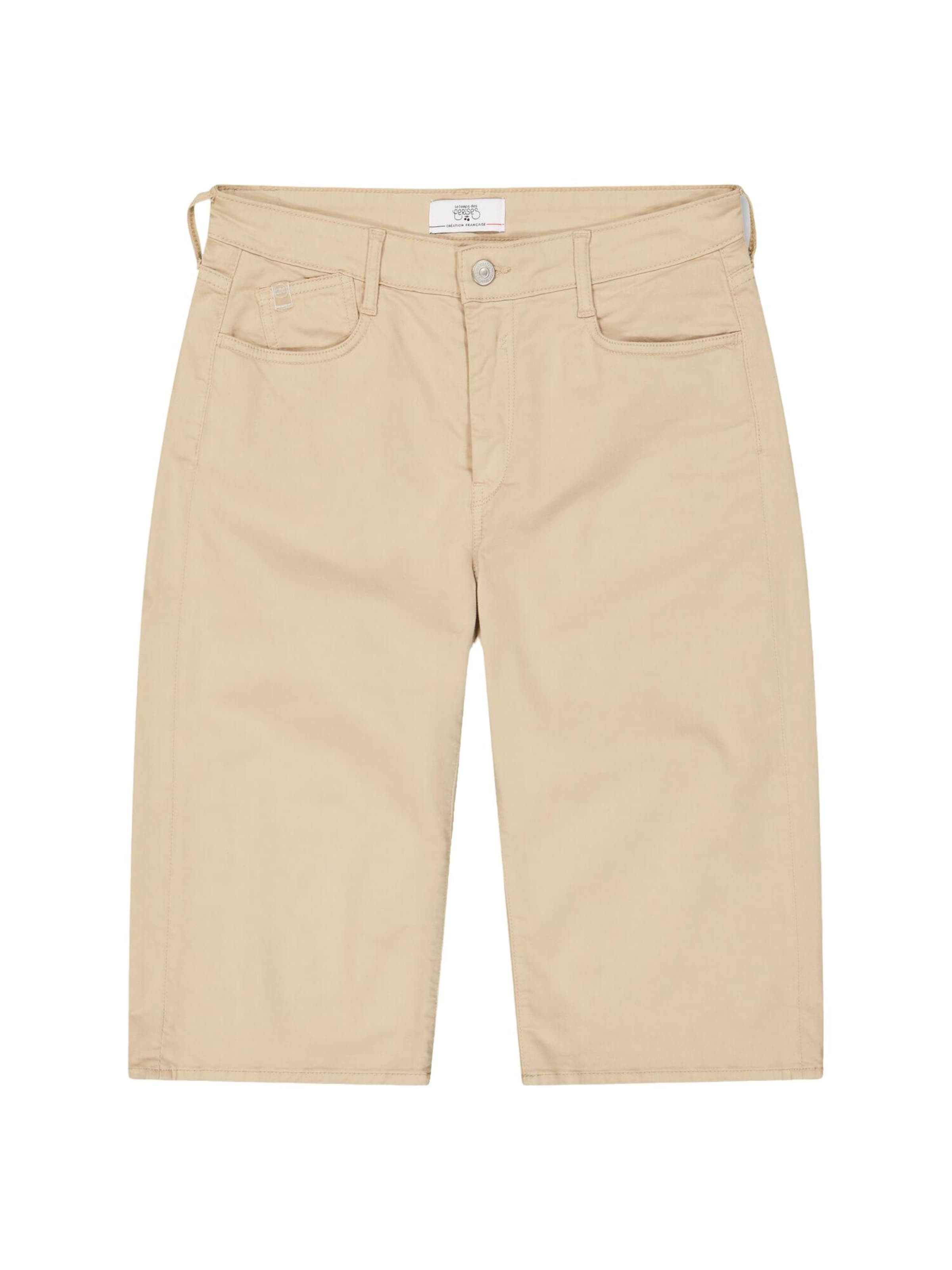 Regular Pantalon Le Temps Des Cerises en beige : devant