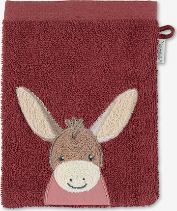 STERNTALER Washcloth 'Emmily' in Red: front