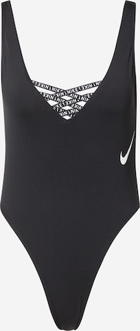 Nike Swim Swimsuit 'SNEAKERKINI' in Black: front