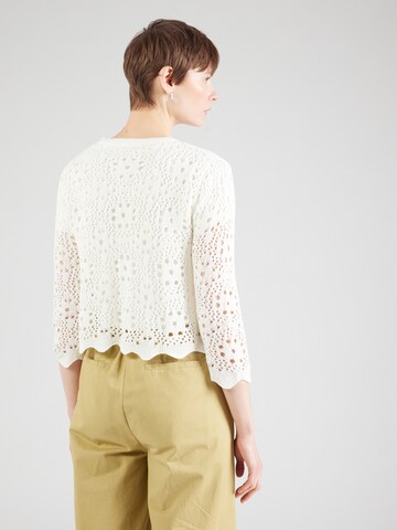 ZABAIONE Knit Cardigan 'Et44ienne' in Beige