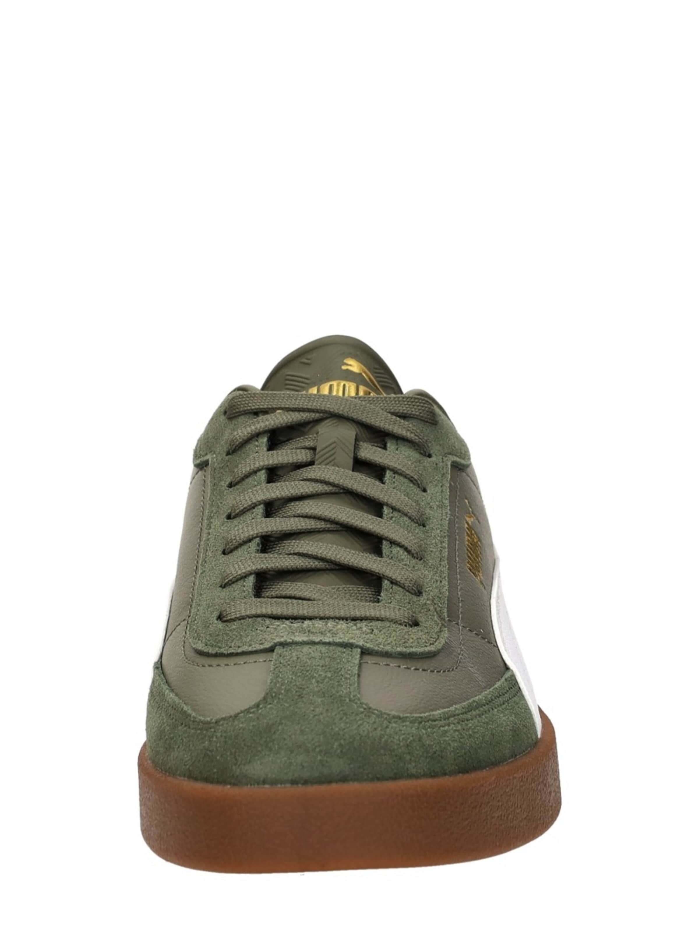 PUMA Sportieve veterschoen 'Puma Club II' in Groen