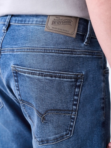 Next Regular Jeans in Blauw