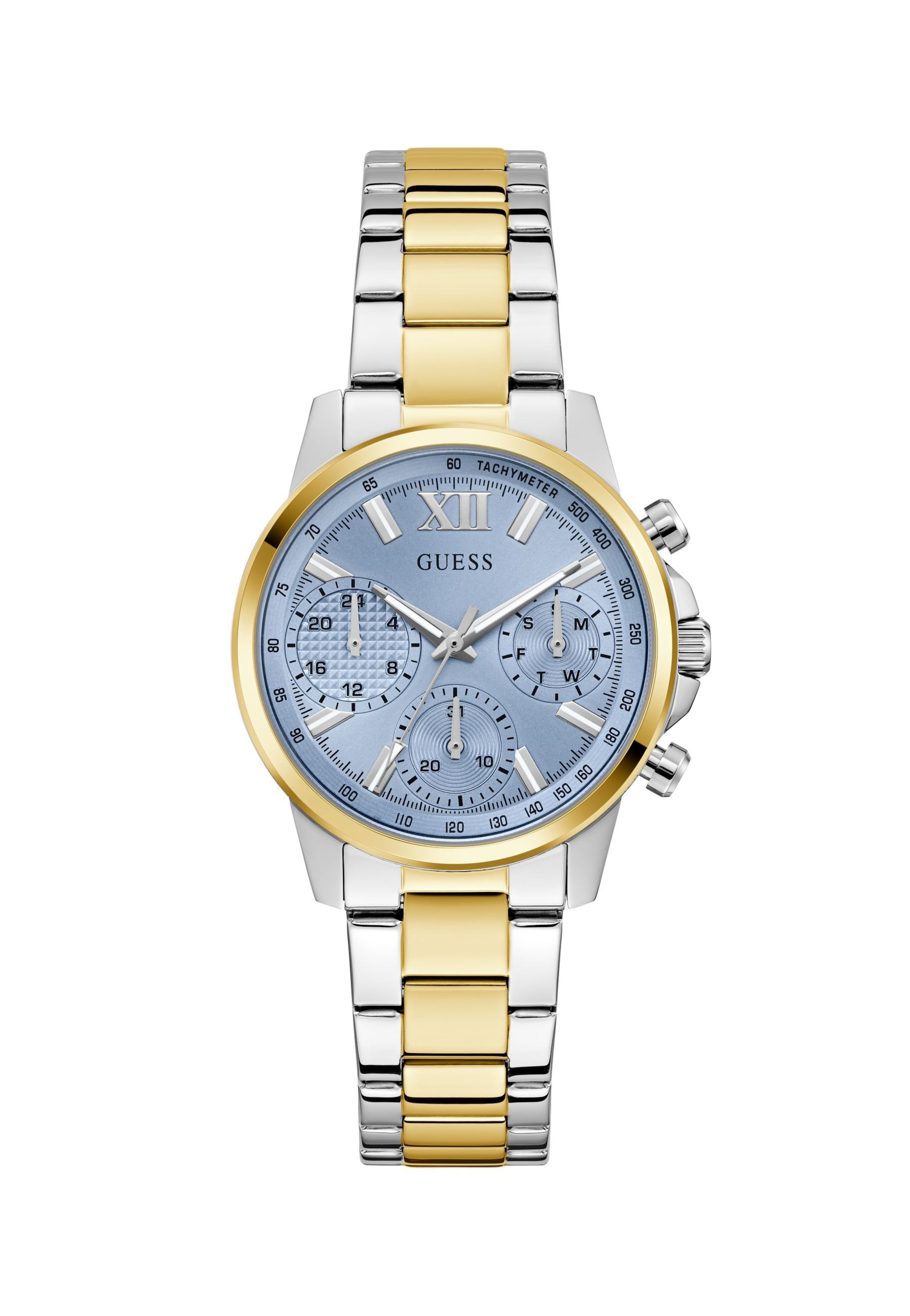 GUESS Analoguhr 'Bailey' in Gold: Vorderseite