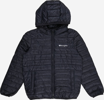 Champion Authentic Athletic Apparel Jacke in Blau: Vorderseite